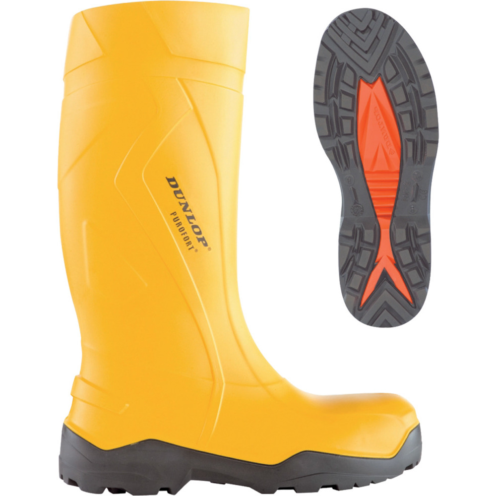 Dunlop Botas Purofort + Completo Seguridad S5 Ci Src Amarillo Diferentes Tallas - Imagen 26 de 30