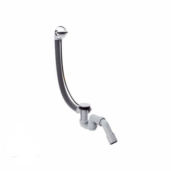 HG Ab-u.Überlaufgarnitur Flexaplus Komplettset chrom flex.Überlaufschlauch Hansgrohe 58143000