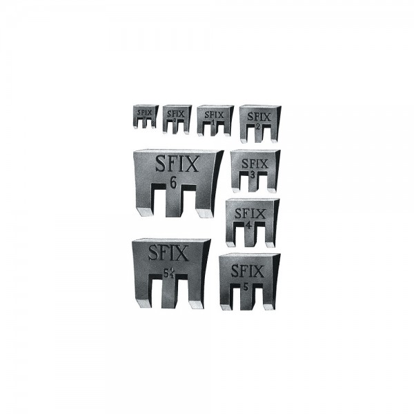 Hammerkeil SFIX-Keil, Temperguss, Varianten 13-50 mm