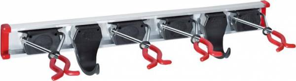 Gerätehalter 4 Halter 2 Haken BRUNS