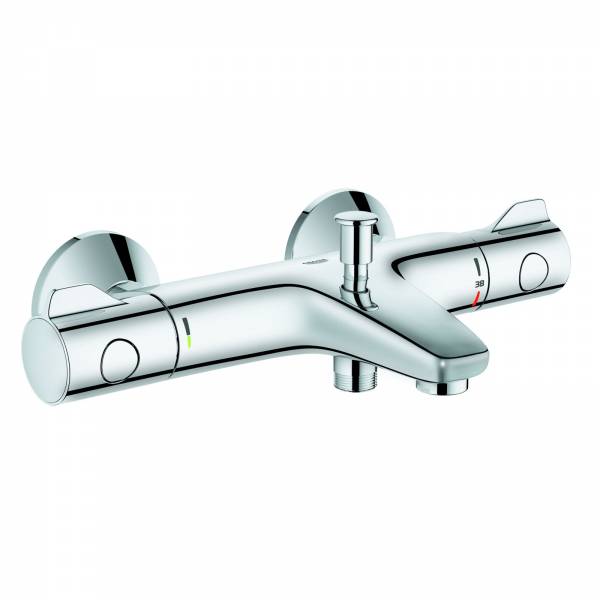 GROHE THM-Wannenbatterie Grohtherm 800 34567 Wandmontage eigensicher chrom