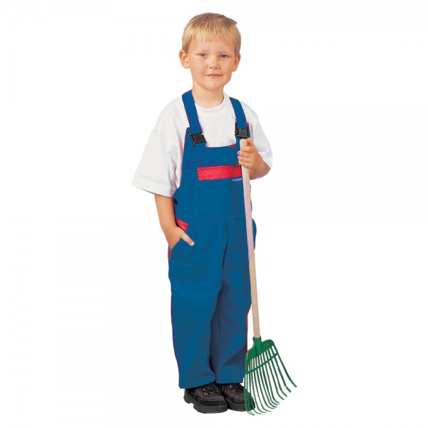 Kinderlatzhose, 100% Baumwolle 290 g/qm, kornblau