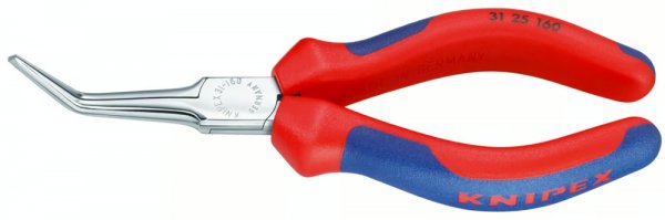 KNIPEX 31 25 160 Greifzange Nadelzange 160 mm verchromt