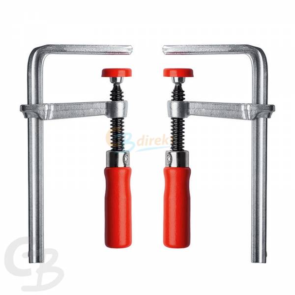 2x BESSEY SCHRAUBZWINGE GTR30B6 300X60MM FÜR SCHIENEN WIE FSZ 300 489571
