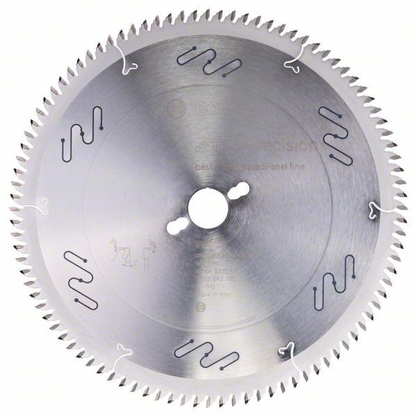 BOSCH KREISSÄGEBLATT TOP PRECISION BEST FOR LAMINATED PANEL FINE 300X30X3,2 MM, 96