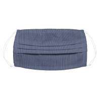 Mund- und Nasenmaske aus Stoff waschbar blau Gesichtsmaske Mundbedeckung Mund- und Nasenmaske aus Stoff waschbar blau Gesichtsmaske Mundbedeckung