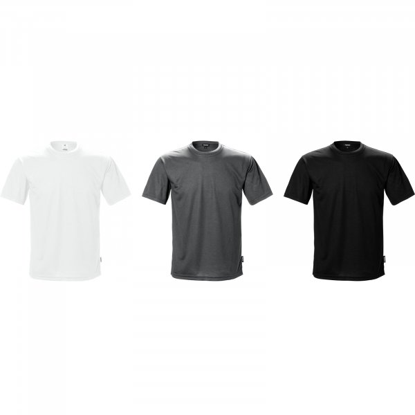 Fristads Kansas Match Coolmax® T Shirt Kurzarm S Weiß