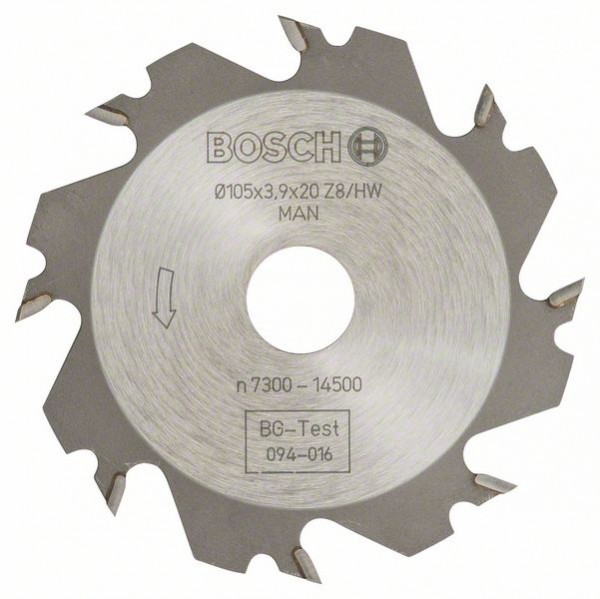 BOSCH SCHEIBENFRÄSER, 8, 20 MM, 4 MM