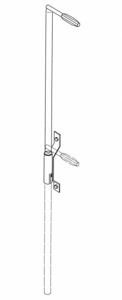 Zarges Einstiegshilfe 1.600 mm, V4A 47211
