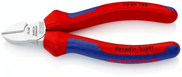 KNIPEX 70 05 140 Seitenschneider 140 mm verchromt