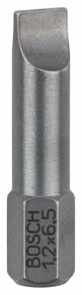 BOSCH SCHRAUBERBIT EXTRA-HART, S 1,2 X 6,5, 25 MM, 3ER-PACK