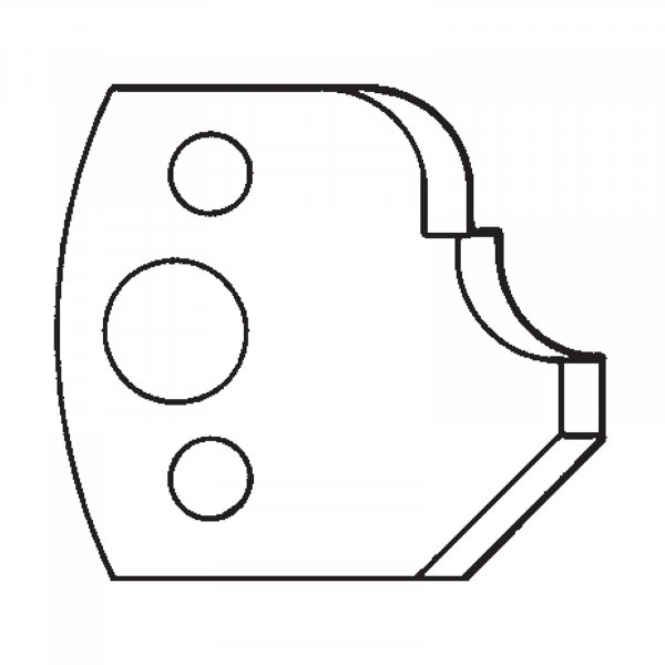 scheppach Abweiser Paar 63207466 ID.-NR. 100 129 166 wie Leitz 026411