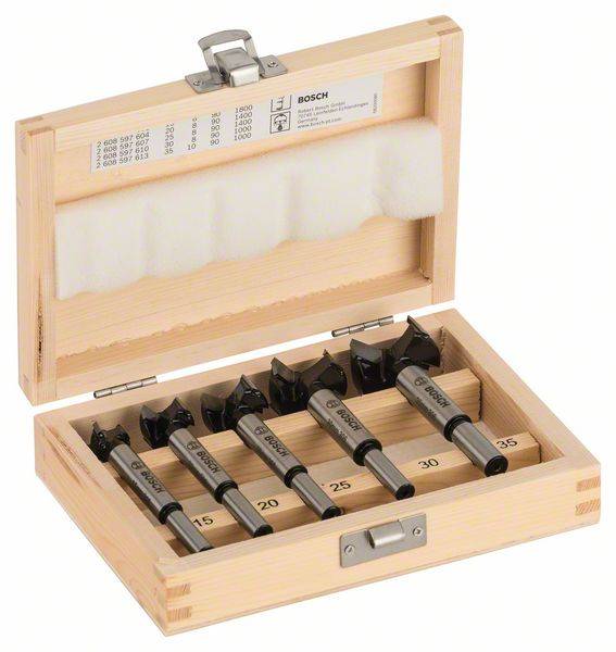 Bosch Kunstbohrer-Set HM, 5-teilig, 15 - 35 mm