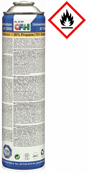 CFH Universaldruckgasdose AT 2000, 600 ml 52107