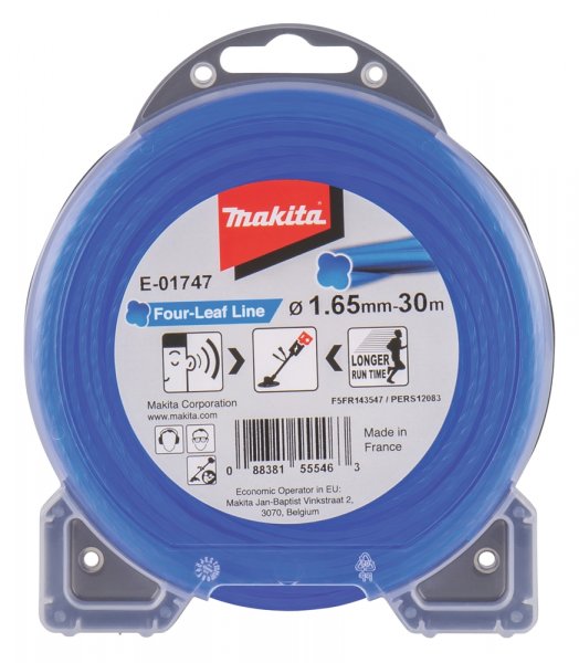 Makita Mähfaden Four Leaf 1,65mm x 30m E-01747
