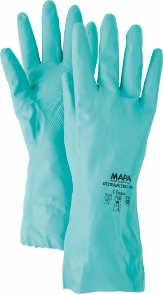 Handschuhe Ultranitril 492 grün VPE 10