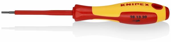 KNIPEX 98 13 20 Schraubendreher für Innensechskantschrauben 175 mm brüniert isolierender Mehrkompone