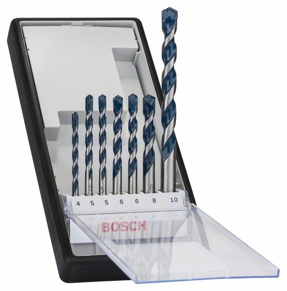 BOSCH BETONBOHRER-ROBUST-LINE-SET CYL-5, 7-TEILIG, 4 - 10 MM