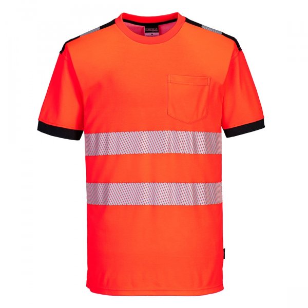 PORTWEST Hi-Vis Cotton Comfort T-Shirt