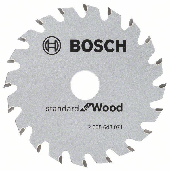 BOSCH KREISSÄGEBLATT OPTILINE WOOD FÜR HANDKREISSÄGEN, 85 X 15 X 1,1 MM, 20