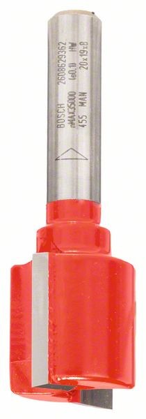 BOSCH NUTFRÄSER, 8 MM, D1 20 MM, L 19 MM, G 56 MM