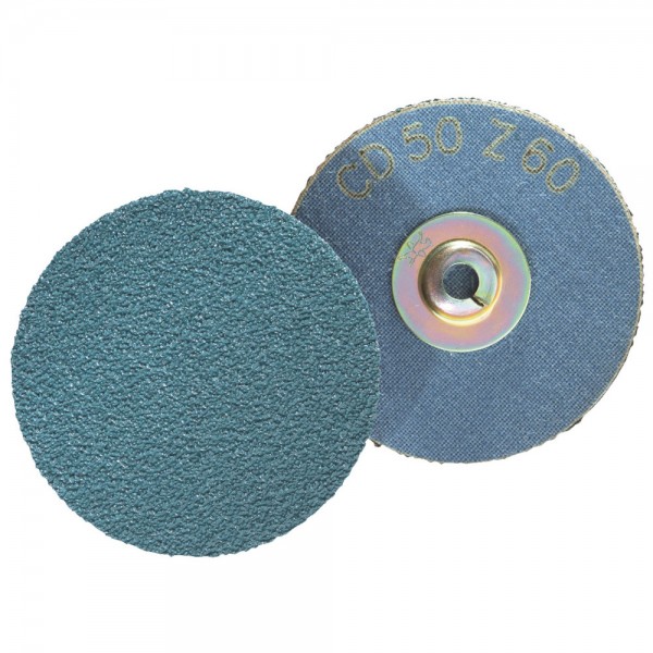 Schleifblatt COMBIDISC 75mm K 80 Zirkon Pferd