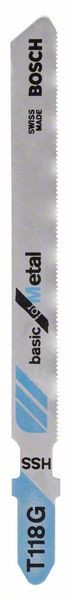 BOSCH STICHSÄGEBLATT T 118 G, BASIC FOR METAL, 3ER-PACK