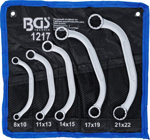 BGS Starter- und Blockschlüssel-Satz 8 x 10 bis 21 x 225-tlg. 1217