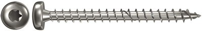 fischer Power-Fast Spanplattenschraube TX Halbrundkopf A2 Ø 3,0-6,0 mm