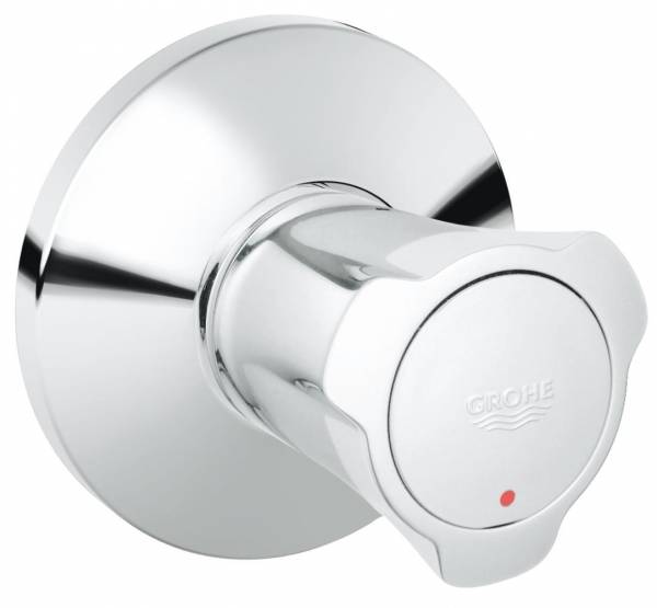 GROHE UP-Ventil Oberbau Costa 19855 Mark. rot Einbautiefe 15-40 mm chrom