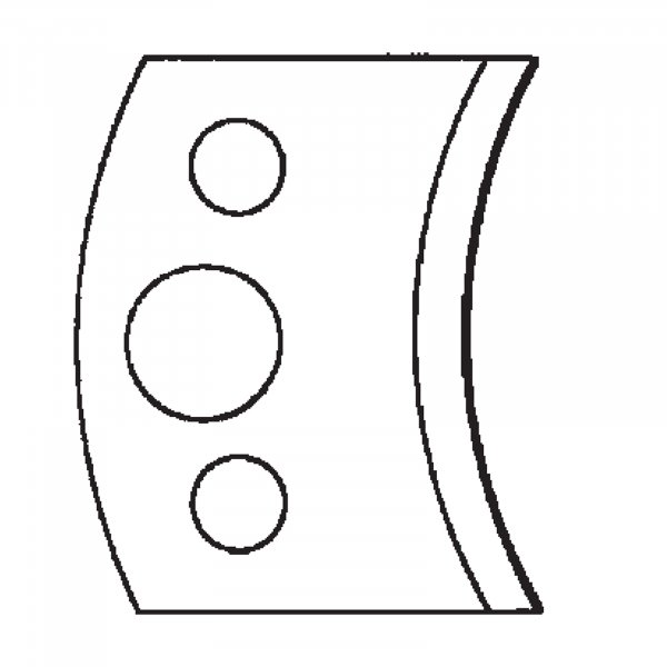 scheppach Profilmesser Paar 63207608 ID.-NR. 100 129 008wie Leitz 026108