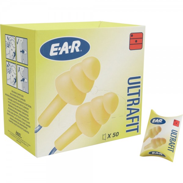 Gehörschutzstöpsel Ultra Fit Box,a 50 Paar