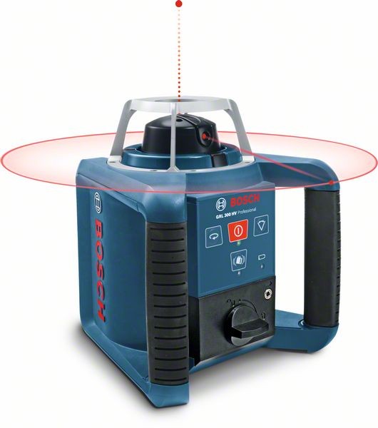 BOSCH ROTATIONSLASER GRL 300 HV, MIT BAUSTATIV BT 300 HD