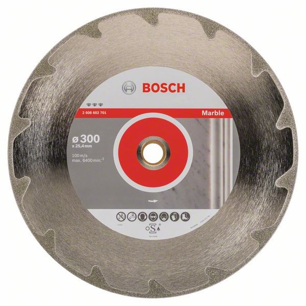 BOSCH DIAMANTTRENNSCHEIBE BEST FOR MARBLE 300 X 25,40 X 2,6 X 5 MM