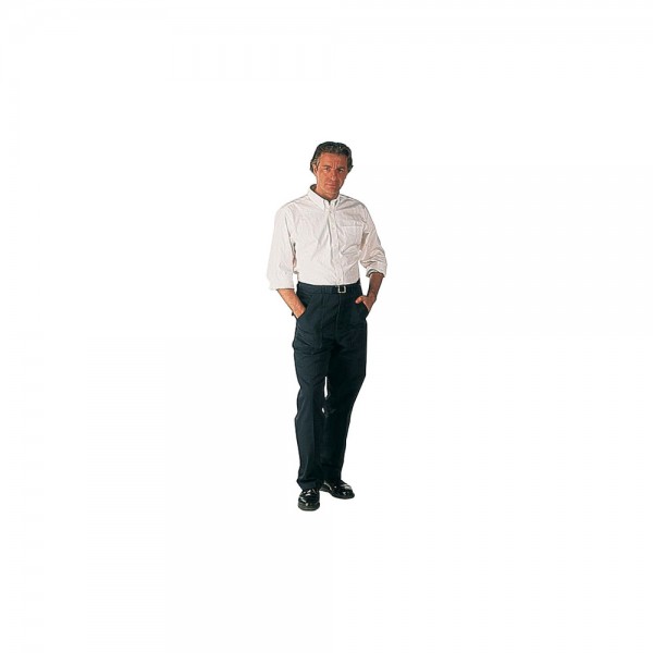 Bundhose, 100% Baumwolle, 290, kornblau, einlauffest, verstärkte Vordertaschen