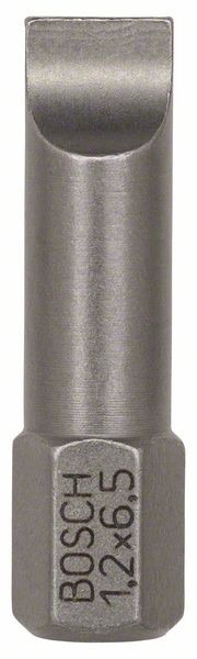 BOSCH SCHRAUBERBIT EXTRA-HART, S 1,2 X 6,5, 25 MM, 25ER-PACK
