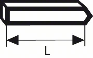 BOSCH STIFT TYP 40, 16 MM, 1000 Stück