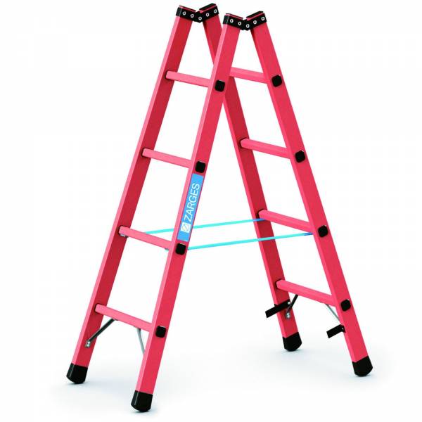 Zarges EFA B - Kst-Stehleiter 2 x 4 Sprossen 41261