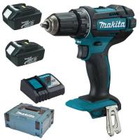 Makita Akku-Bohrschrauber DDF482RFJ 18V + 2x Akku 3.0 Ah + Makpac + Ladegerät Makita Akku-Bohrschrauber DDF482RFJ 18V + 2x Akku 3.0 Ah + Makpac + Ladegerät