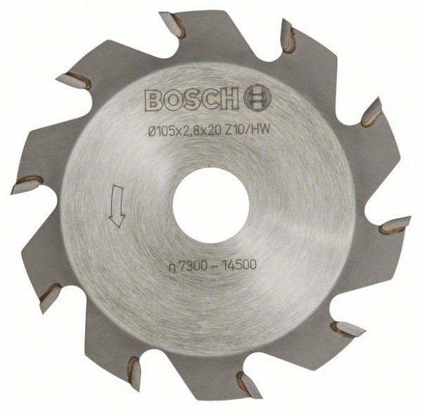BOSCH SCHEIBENFRÄSER, 10, 20 MM, 2,8 MM