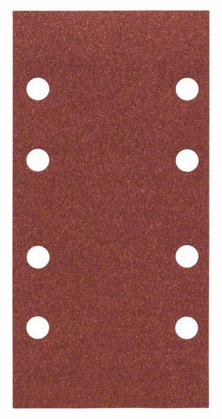 BOSCH SCHLEIFBLATT-SET EXPERT FOR WOOD, 8 LÖCHER, 93 X 186 MM, 120, 10er Pack