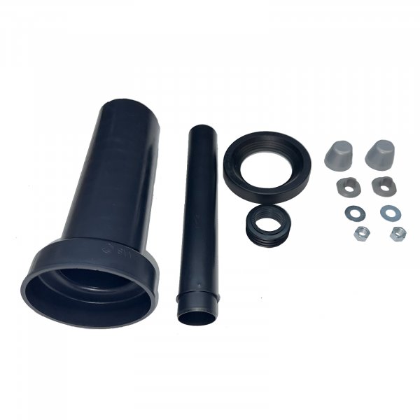 Tec PE-WC-Anschlußgarnitur DN 90/110x300mm Abdeckset 406