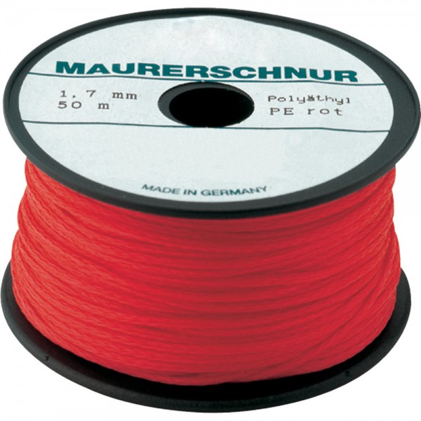 Maurerschnur PE 1,0mm 50m grün Overmann