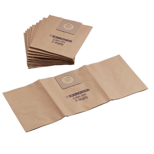 Kärcher Papierfiltertüten 2-lagig 10 St.