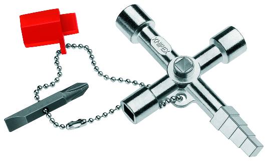 KNIPEX 00 11 04 Profi-Key für gängige Absperrsysteme 90 mm