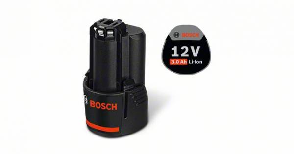 Bosch Akkupack GBA 12 Volt, 3,0 Ah