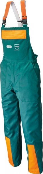 Watex Waldarbeiter-Latzhose Gr. 54 grün Schnittschutz Latzhose