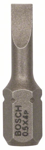 BOSCH SCHRAUBERBIT EXTRA-HART, S 0,5 X 4,0, 25 MM, 25ER-PACK