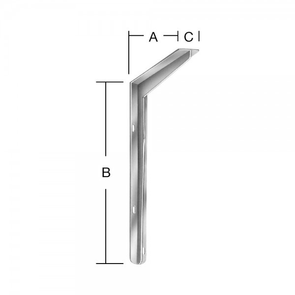 T-Profil-Konsole 300 x 400mm Nr. 156300ZF