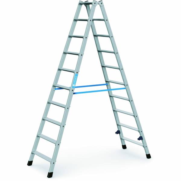 Zarges Nova B - Stufen-Stehleiter 2 x 10 Stufen 42470
